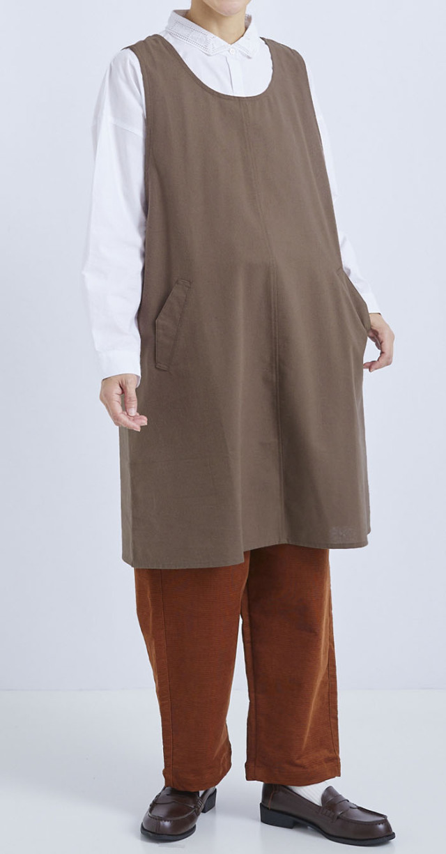 フリークロスチュニックエプロン