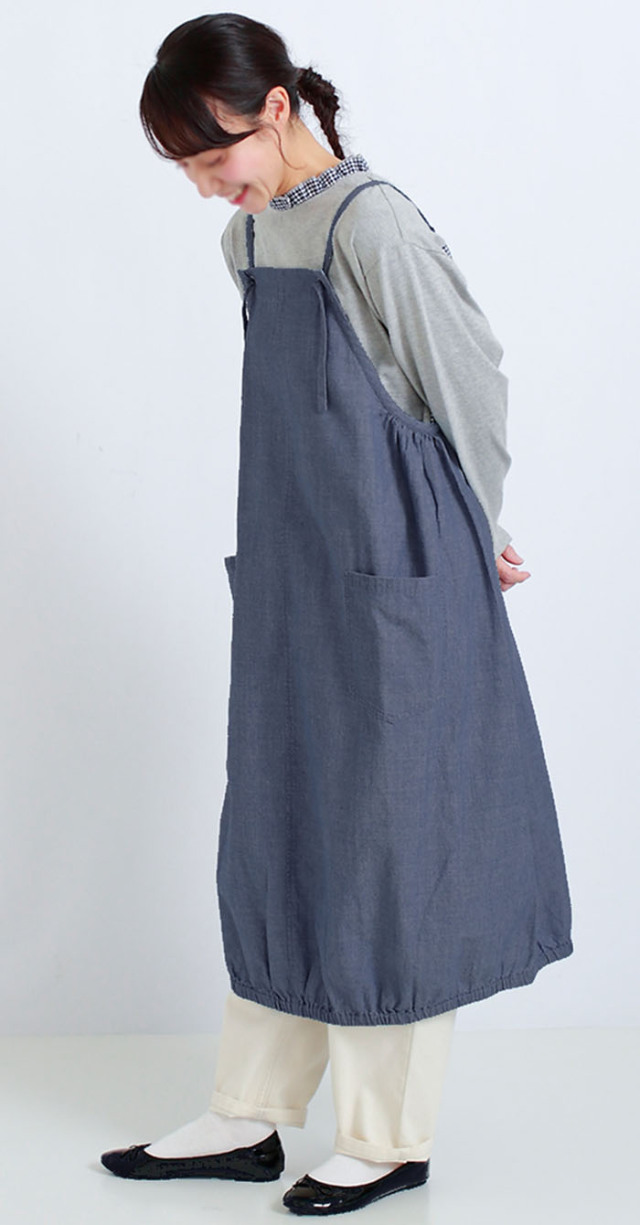 原宿店限定　エプロンワンピース curaso エプロンワンピース | miharashi factory curaso
