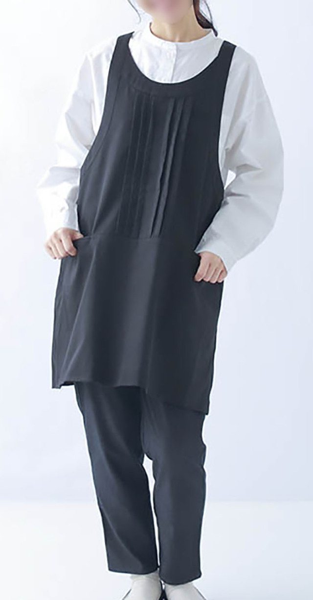 チュニックエプロン（Ｔ/Ｃ20ツイル地）【１点のみメール便可】