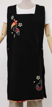 和風ロングタブリエAP006ウサギ