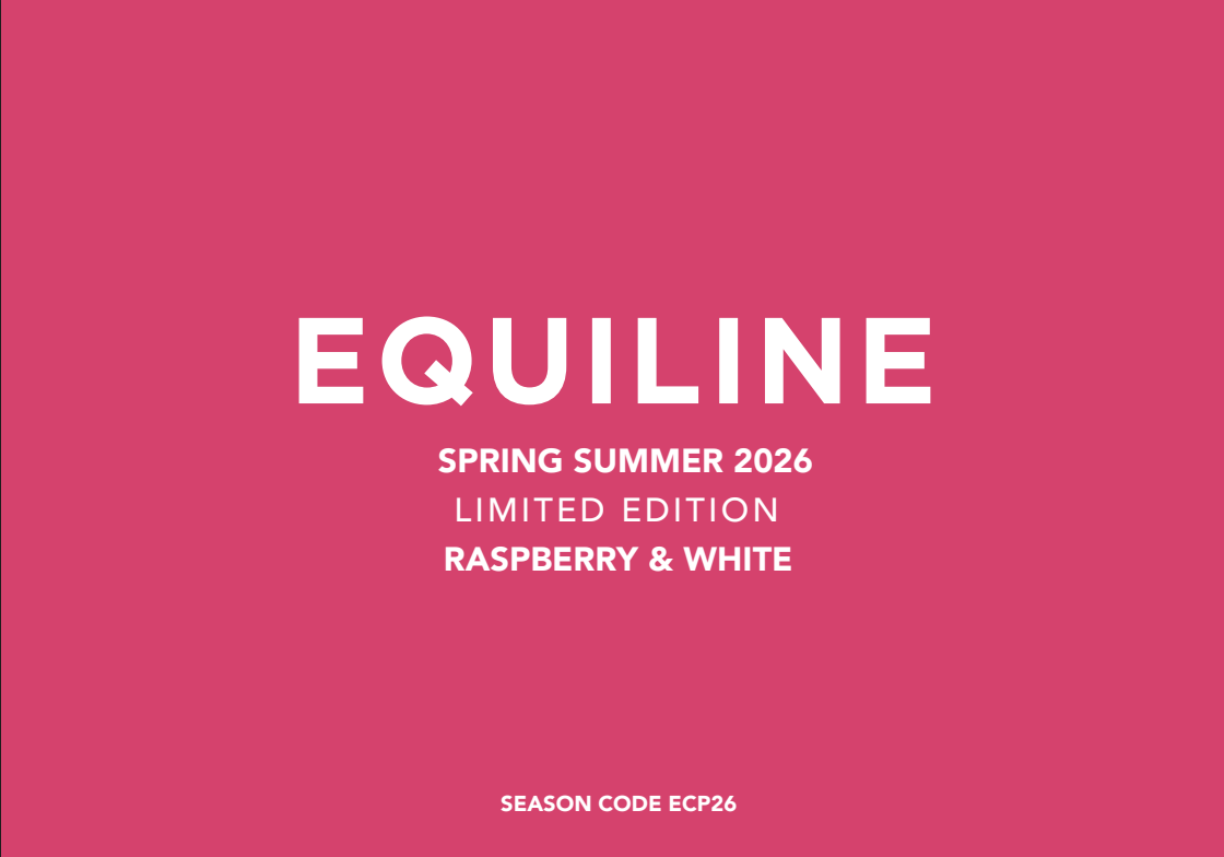 EQUILINE SPRING SUMMER 2026 LIMITED EDITION RASPBERRY & WHITE (2026年春夏コレクション・ラズベリー＆ホワイト)
