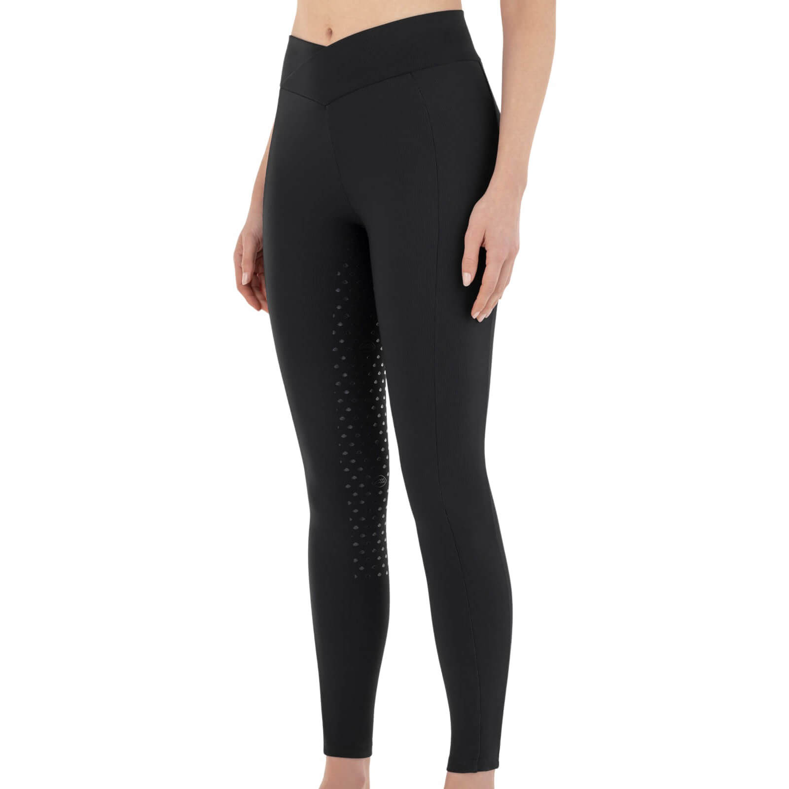 ● NEW ● EQUILINE COSTEFH・レディース フルグリップ リブレギンス (シーズンコレクション限定デザイン)