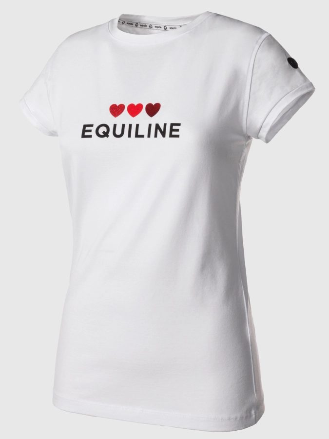 ● NEW ● EQUILINE Valentina・エクイライン レディースTシャツ (バレンタインコレクション限定デザイン)