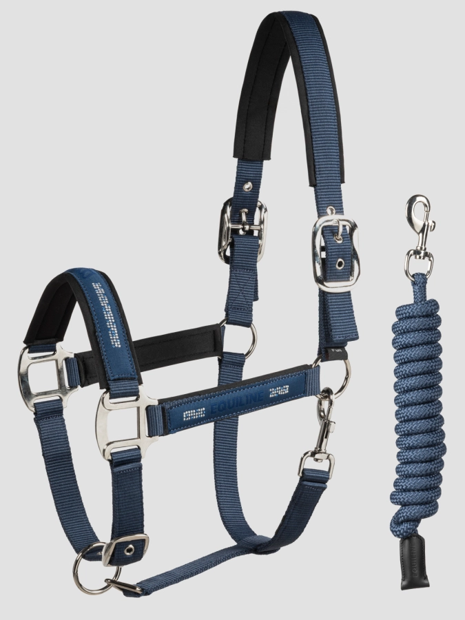 ● NEW ● EQUILINE Esdino・ホルター＆ロープセット (2026スプリングコレクション限定デザイン)