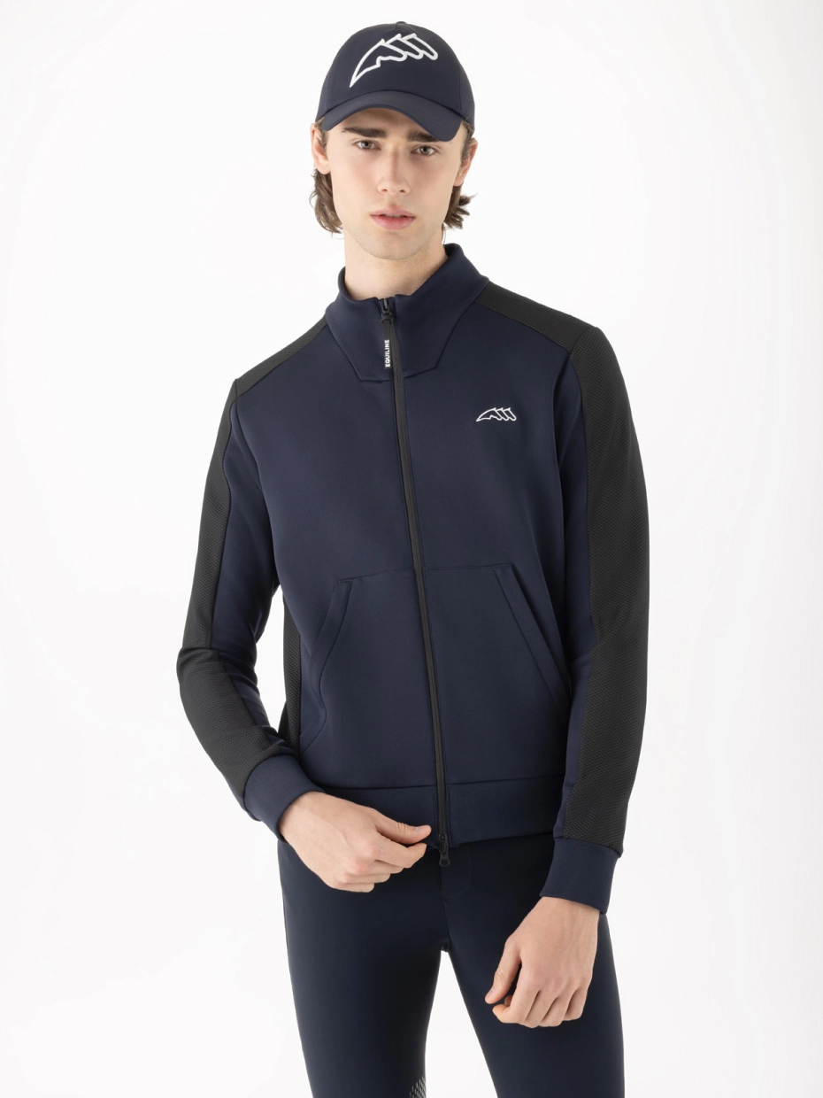 ◆ NEW ◆ EQUILINE EQCELFA・エクイライン メンズテックスエットジャケット (2026サマーコレクション限定デザイン)