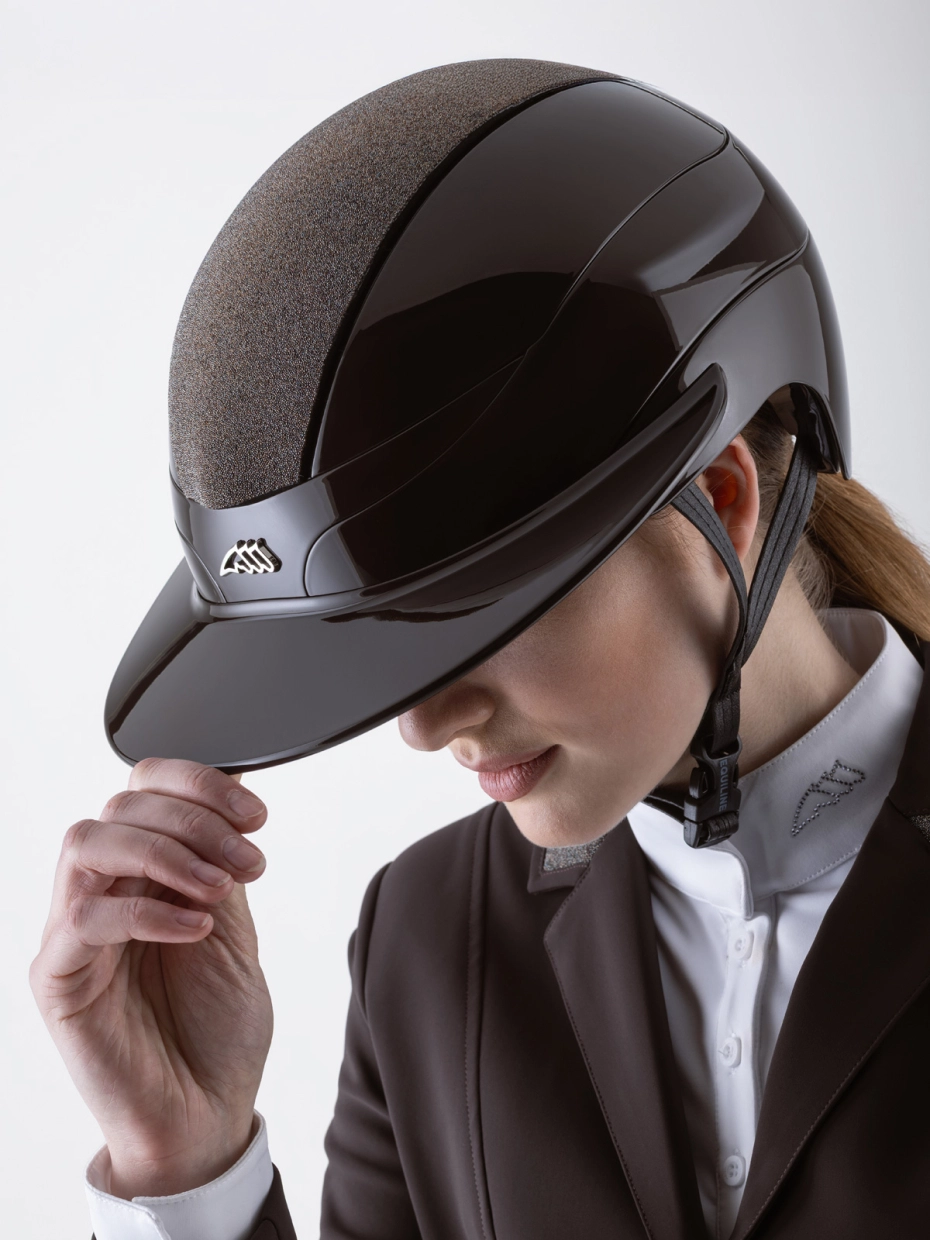 ◆ NEW ◆ EQUILINE XANTO LOGO Sun Visor・ライディングヘルメット/サンバイザー (ウィンターコレクション2026限定品)
