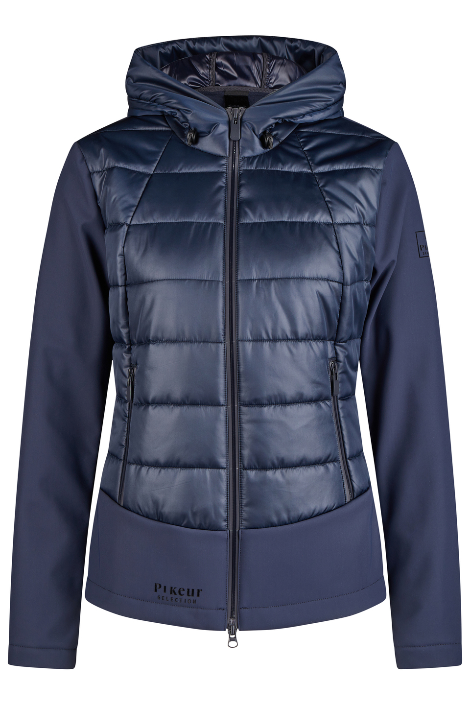 ● SALE！● Pikeur Hybrid Jacket SELECTION・レディースハイブリッドジャケット(シーズンコレクション限定商品) ネイビー/38