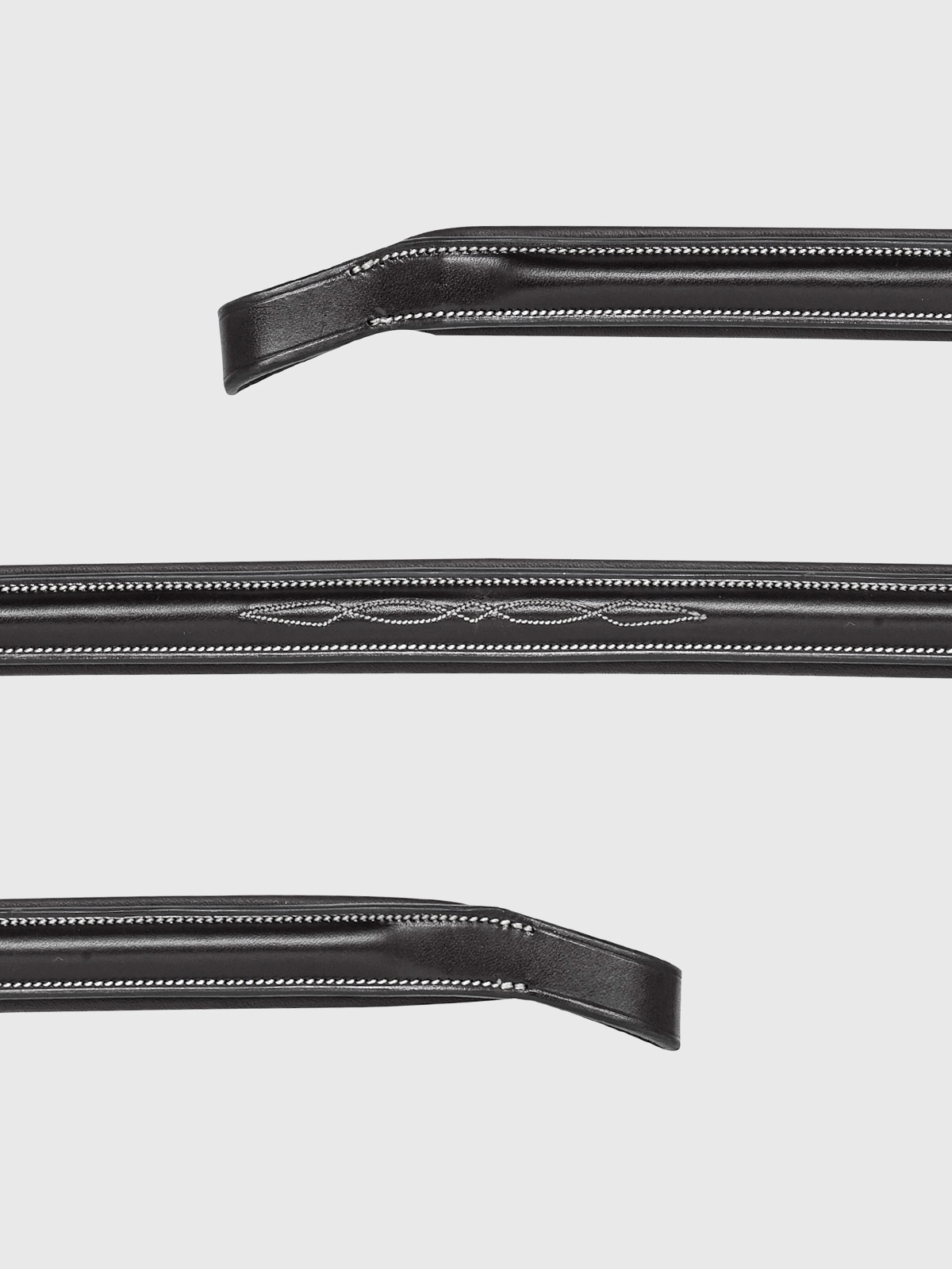 【定番商品】EQUILINE The Bridle Project エクイライン・MAKE YOUR CHOICE ステッチ入り額革(BB0417)