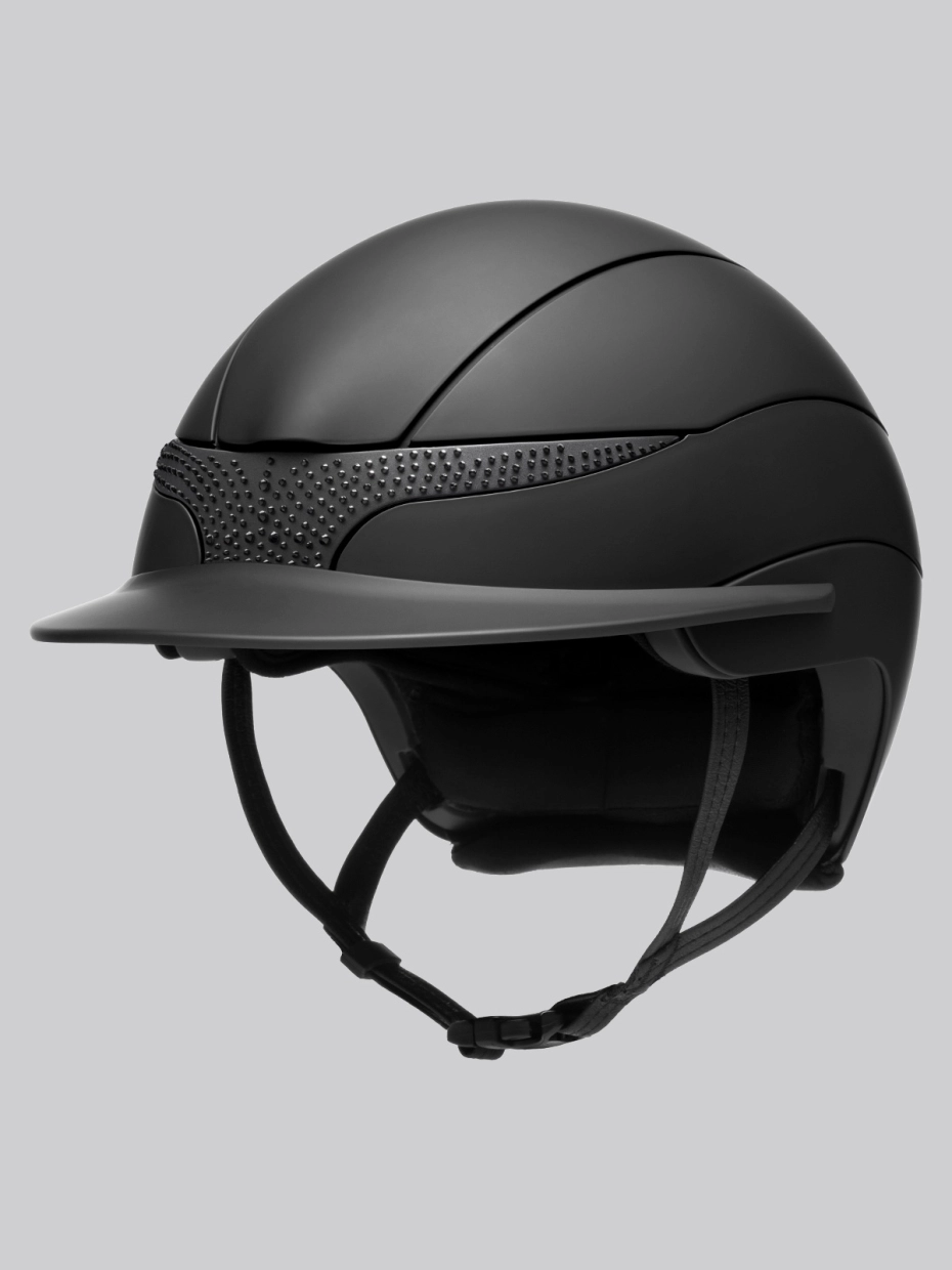 【定番商品】EQUILINE XANTO STRASS Standard Visor（エクイライン ラインストーン付きライディングヘルメット・スタンダードバイザー)