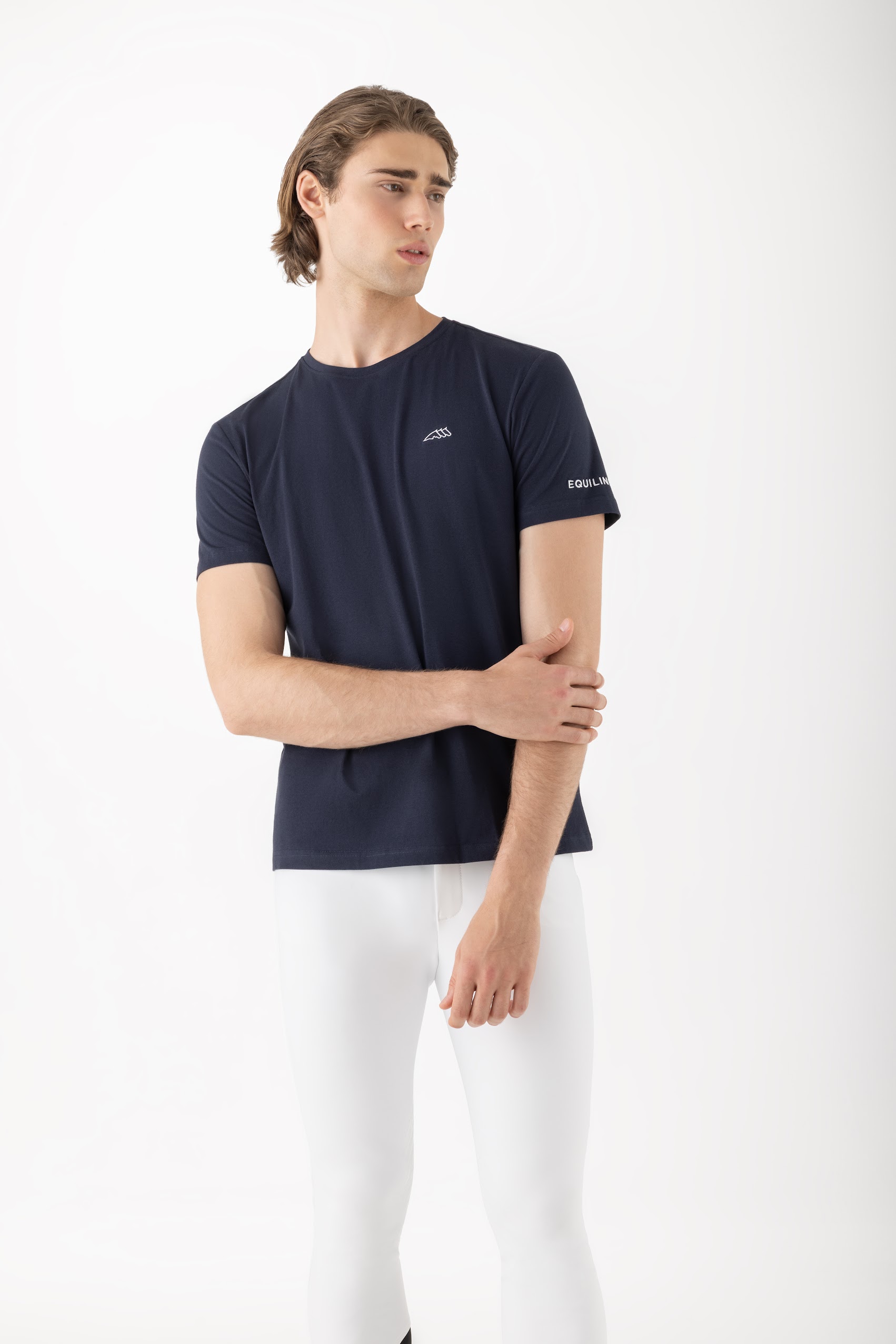 【定番商品】●チームウエア● EQUILINE Eqrefek(エクイライン メンズT-シャツ)