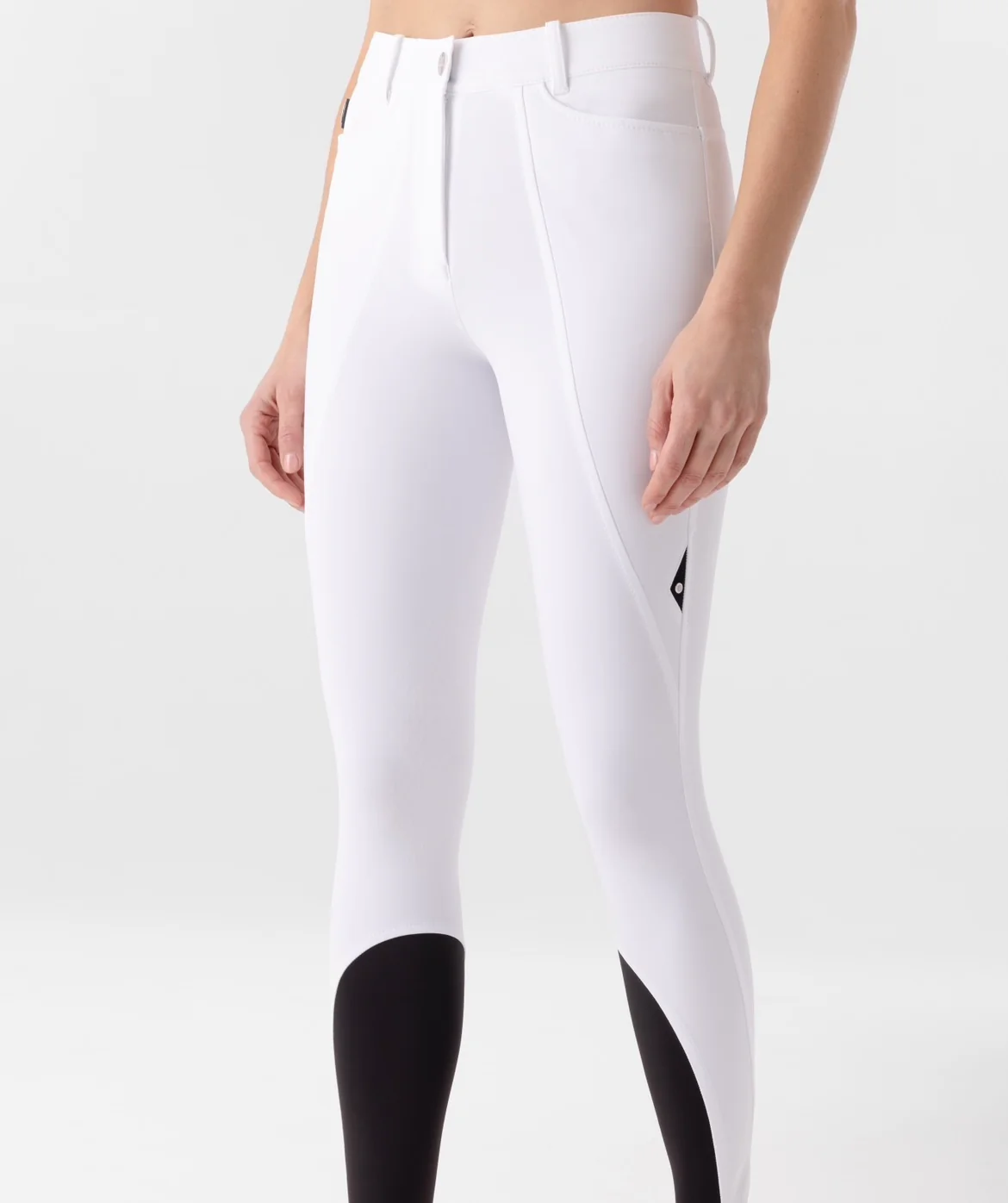● SALE！● EQUILINE ESICEKH・エクイライン レディース夏用ハイウエストブリーチ/ニーグリップ（シーズンコレクション限定デザイン)