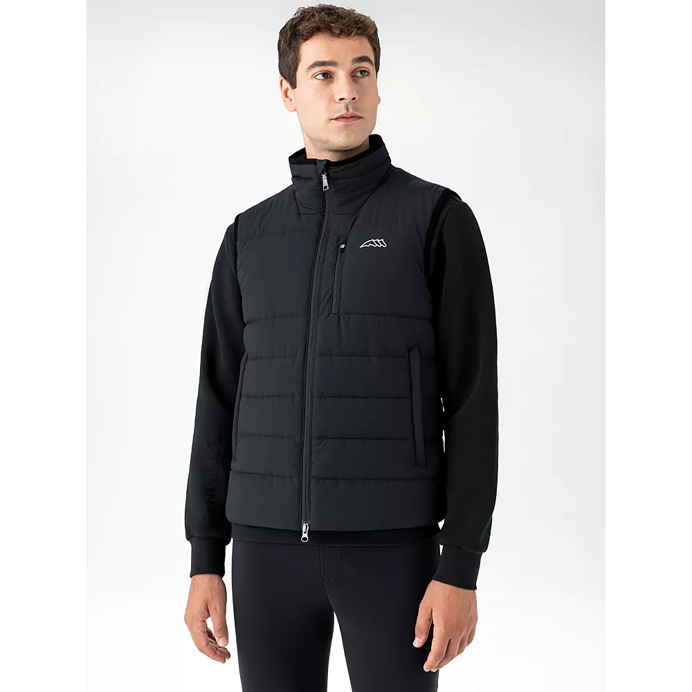 ◆ NEW ◆ EQUILINE Egiut・エクイライン メンズパデッドベスト（ミッドシーズンウィンター2025・限定デザイン)