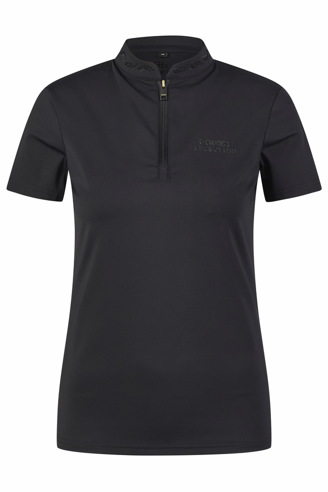 ● SALE！● Pikeur Function Shirts SELECTION・レディース高機能生地半袖ジップシャツ(シーズンコレクション限定品)
