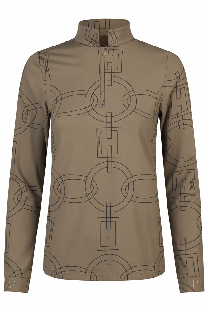 ● NEW！● Pikeur ZIP SHIRT SELECTION・レディースハーフジップシャツ(シーズンコレクション限定品)