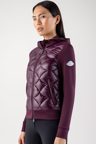 ◆ NEW ◆ EQUILINE GOTEL・エクイライン レディース異素材ミックスジャケット（シーズンコレクション限定デザイン)