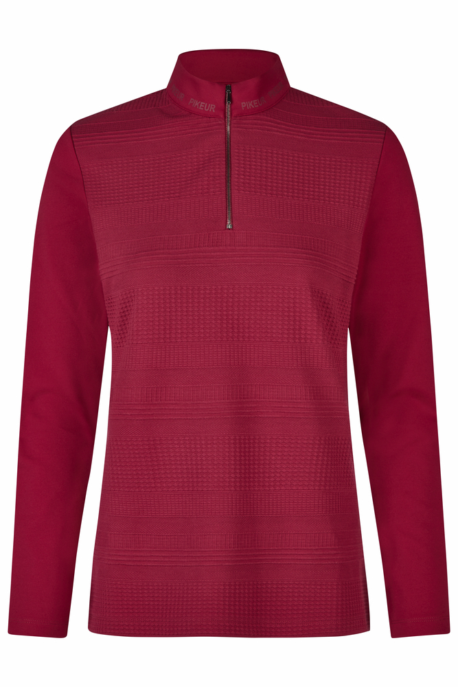 ◆ NEW！◆ Pikeur STRUCTUR SHIRT SPORTS・レディースフロントジップシャツ(シーズンコレクション限定商品)