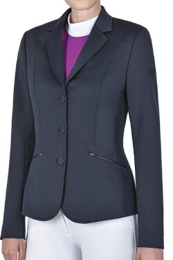 ● OUTLET ● EQUILINE “CARAEC”・エクイライン レディース競技用ジャケット(ネイビー/40)