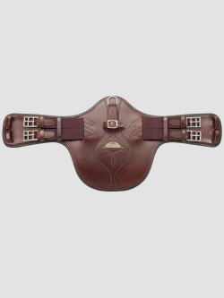 【定番商品】EQUILINE エクイライン・スタッドガードガース(革腹帯/ショート)