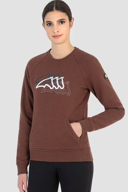 ○ SALE ○ EQUILINE CHAMEC・エクイライン レディーススエットシャツ 
