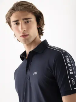 ◆ NEW ◆ EQUILINE EQCRAVET・エクイライン メンズポロシャツ（2026サマーコレクション限定デザイン)