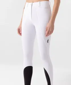 ● SALE！● EQUILINE ESICEKH・エクイライン レディース夏用ハイウエストブリーチ/ニーグリップ（シーズンコレクション限定デザイン)