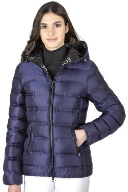 ● SALE！● EQUILINE CALEC・エクイライン レディースダウンジャケット（シーズンコレクション限定デザイン) コバルト/S