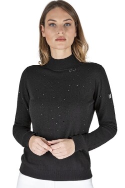 ● SALE！● EQUILINE GRUELEG・エクイライン レディースハイネックニット（シーズンコレクション限定デザイン) ブラック/S
