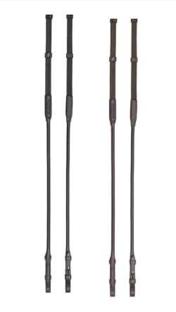 【定番商品】EQUILINE TUBULAR LEATHER ANTISLIP REINS・エクイライン 丸革アンチスリップ手綱
