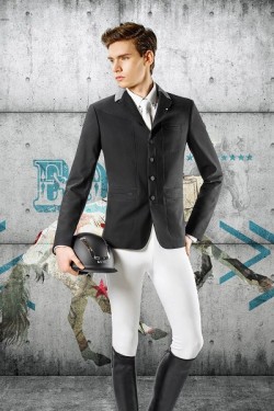 ◆ OUTLET ◆ EQUILINE George・エクイライン メンズ競技用ジャケット(ブラック/48)