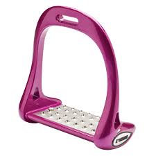 LORENZINI JUMPING STIRRUPS・ロレンツィーニ障碍用鐙(チタニウムタイプ 6.5cm)