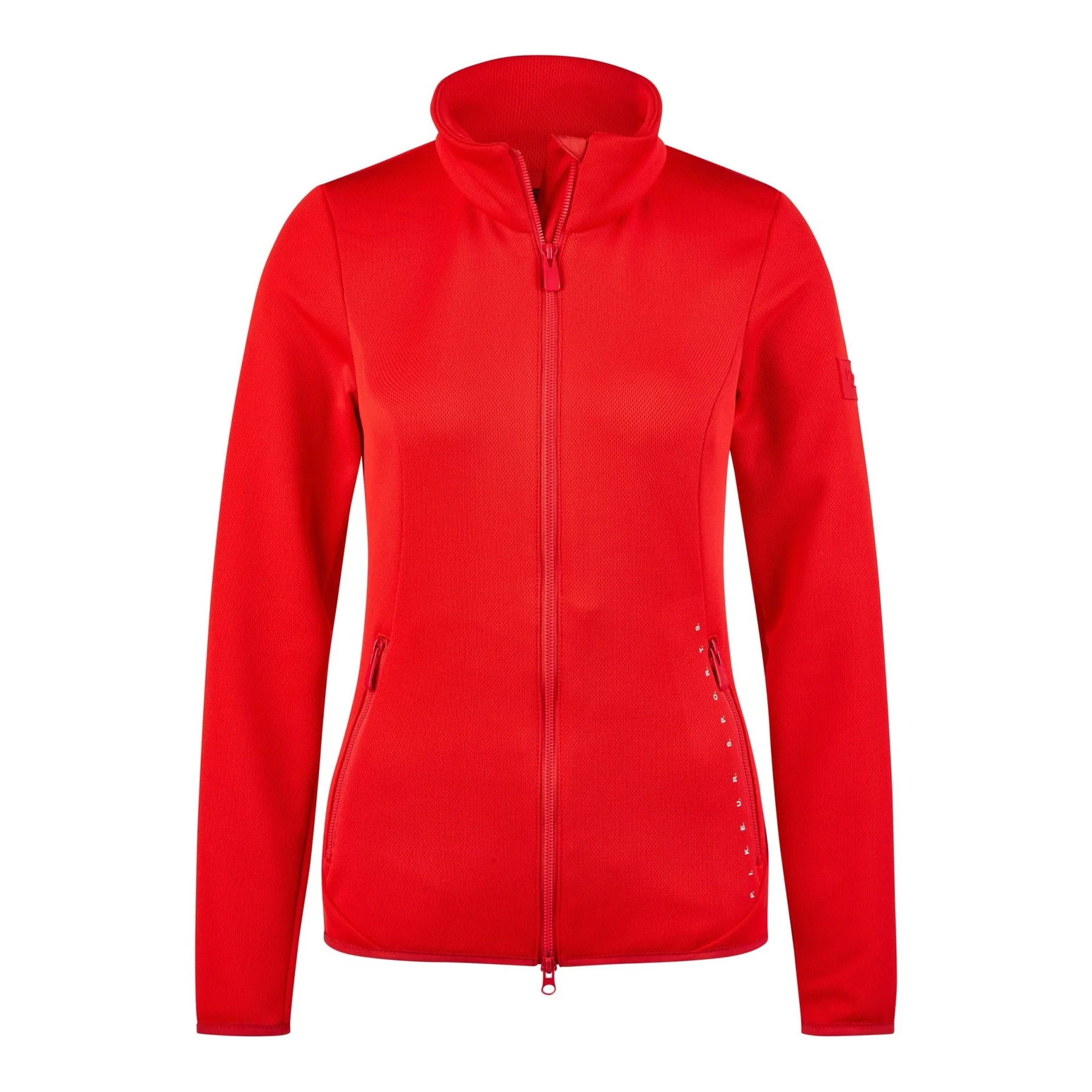 ● OUTLET ● Pikeur MESH FLEECE JACKET SPORTS(レディース メッシュフリースジャケット) レッドフレーム/38