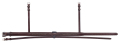 【定番商品】EQUILINE The Bridle Project エクイライン・MAKE YOUR CHOICE ステッチ入りコンビ鼻革(NB0449)