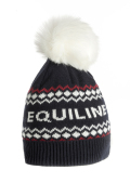 ● SALE ● EQUILINE DONDY・エクイライン ポンポン付きニット帽（Xmasコレクション限定デザイン)
