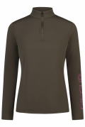 ● NEW！● Pikeur ZIP SHIRT SPORTS・レディースハーフジップシャツ(シーズンコレクション限定品)