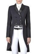 ● SALE ● EQUILINE GRINEG・エクイライン レディースドレッサージュコート・ブラック/40