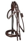 【NEW定番商品】EQUILINE TUBULAR LEATHER DRESSAGE HALTER・エクイライン 丸革頭絡