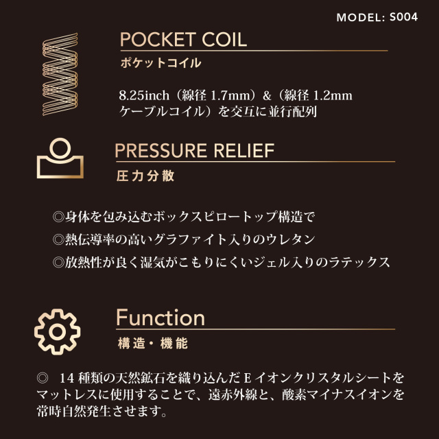 MODEL S-004 シモンズビューティレスト神宮前