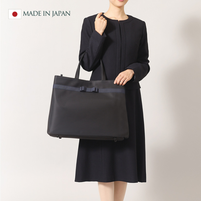 お受験バッグ】日本製 自立型大容量トートバッグ お受験バッグ bb-051