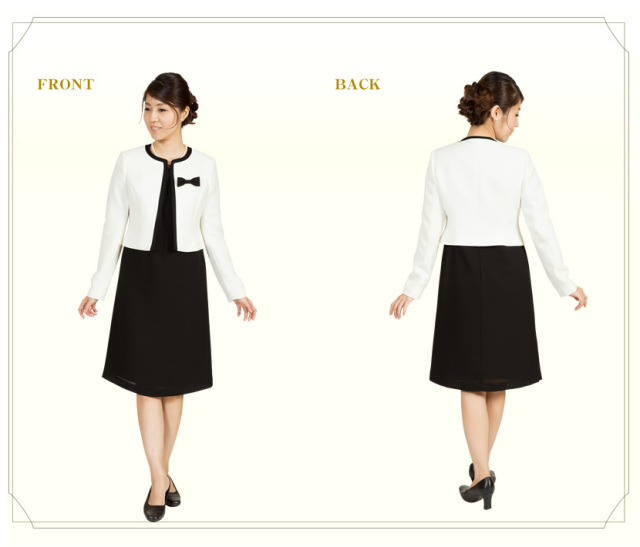 送料無料】シャネルカラーサテンラインジャケット（白)