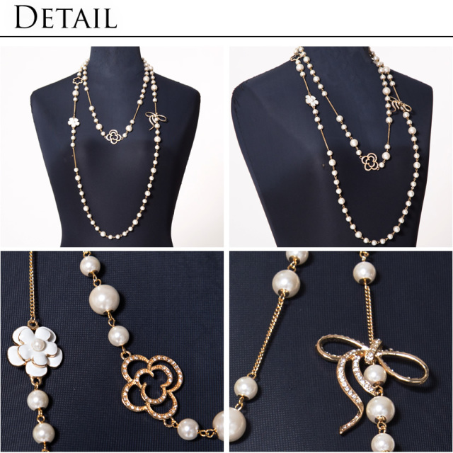 パールロングネックレス フォーマル パンツ ドレス ネックレス ロングネックレス パール ラインストーン モチーフ付き 留め具なし 入園式 入学式 卒園 式 卒業式 結婚式 二次会 お呼ばれ 七五三 お食事会 ブライダル ワンピース ゴールド God 0