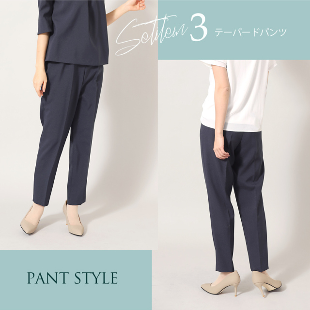 【着回し４点セット】ジャケット+ブラウス+ワンピース+パンツ スーツセット WEB限定／PERFORMANCE SUIT／ジャケット＆パンツ＆トップス