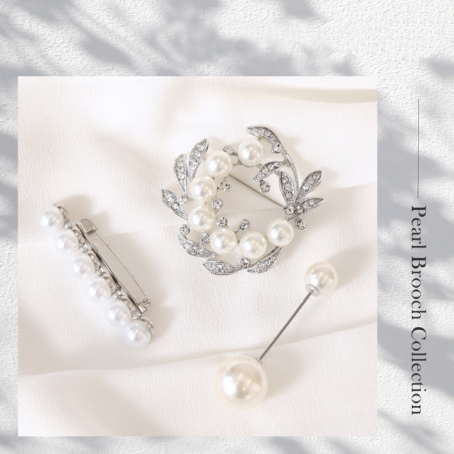 上品パールブローチ,入園式・卒園式・入学式・卒業式,結婚式［pb-zs02］