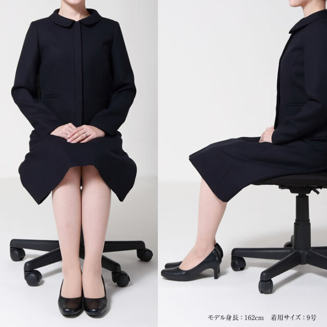 日本製,お受験スーツ,送料無料,ウール混紡,3つボタンジャケット,お受験,紺,学校説明会,学校訪問,面接,ジャケット,レディース,ママ