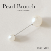 【30％OFF】上品パールブローチ,入園式・卒園式・入学式・卒業式,結婚式［pb-zs02］