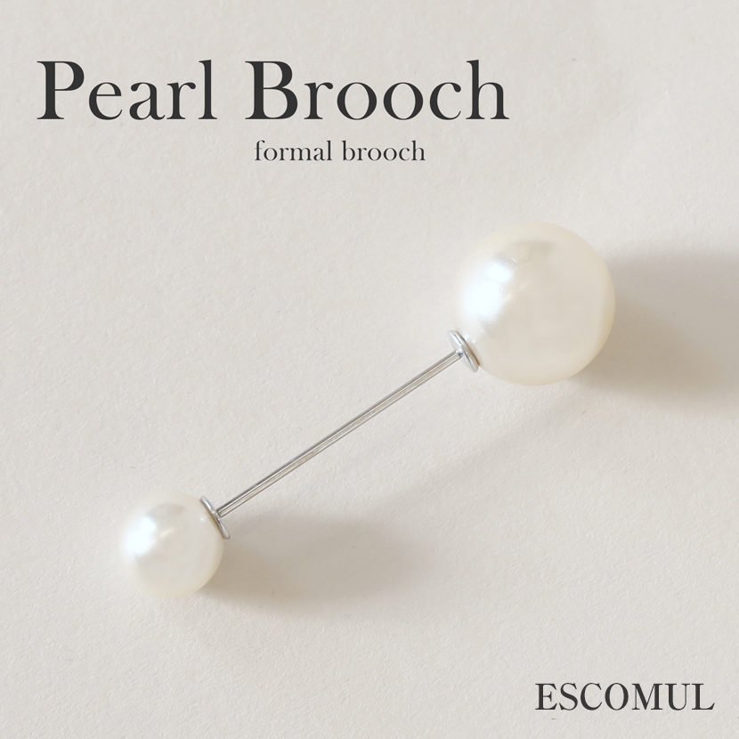 【30％OFF】上品パールブローチ,入園式・卒園式・入学式・卒業式,結婚式［pb-zs02］