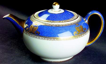 ウェッジウッド（wedgwood）コロンビア パウダーブルー ティーポット 
