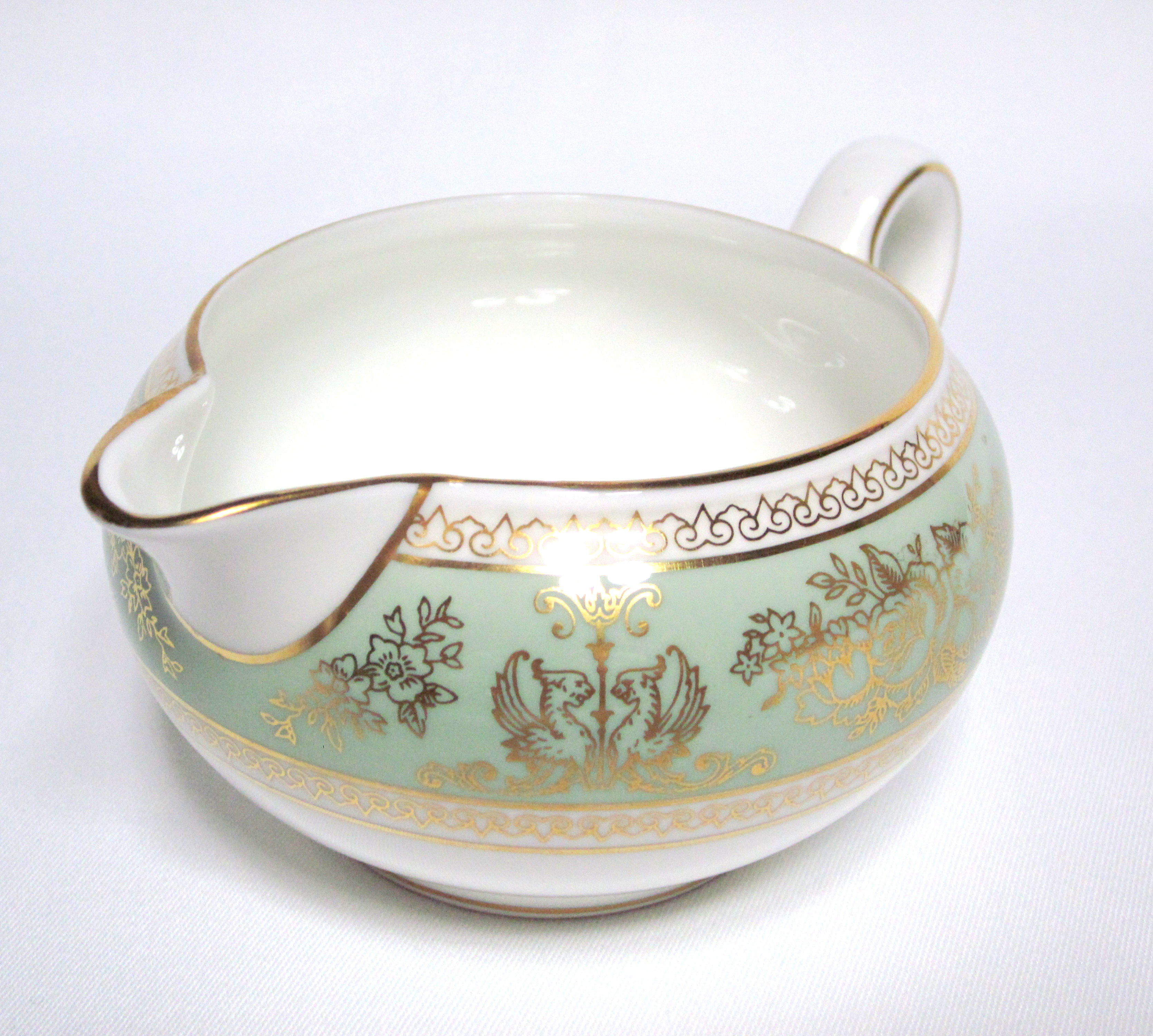 ウェッジウッド コロンビアセージグリーン27.5cm プレート 6枚セット 旧刻印 ウェッジウッド コロンビア セージ グリーン 27cm プレート 4枚