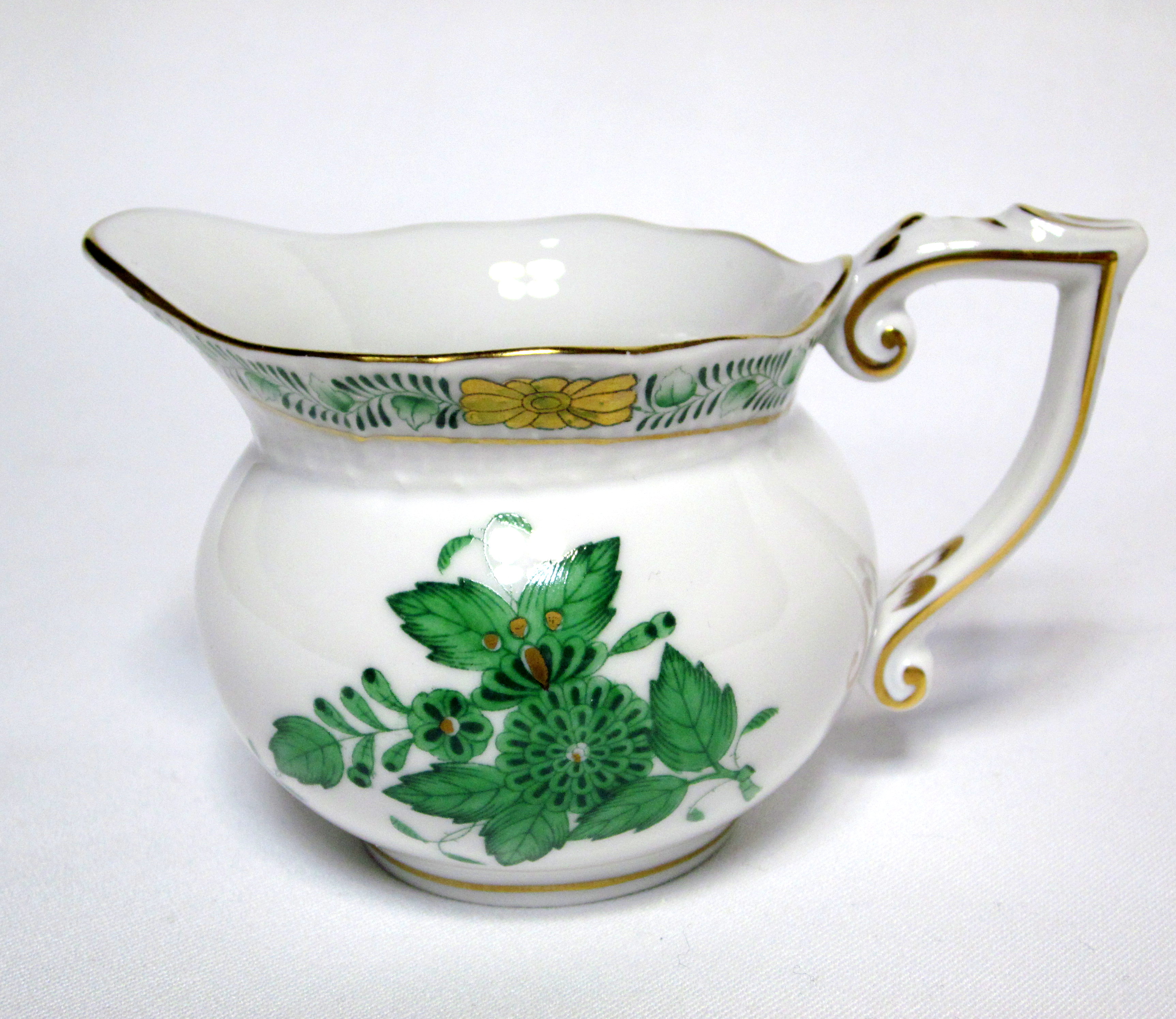 ヘレンド（Herend）アポニーグリーン モカクリーマー