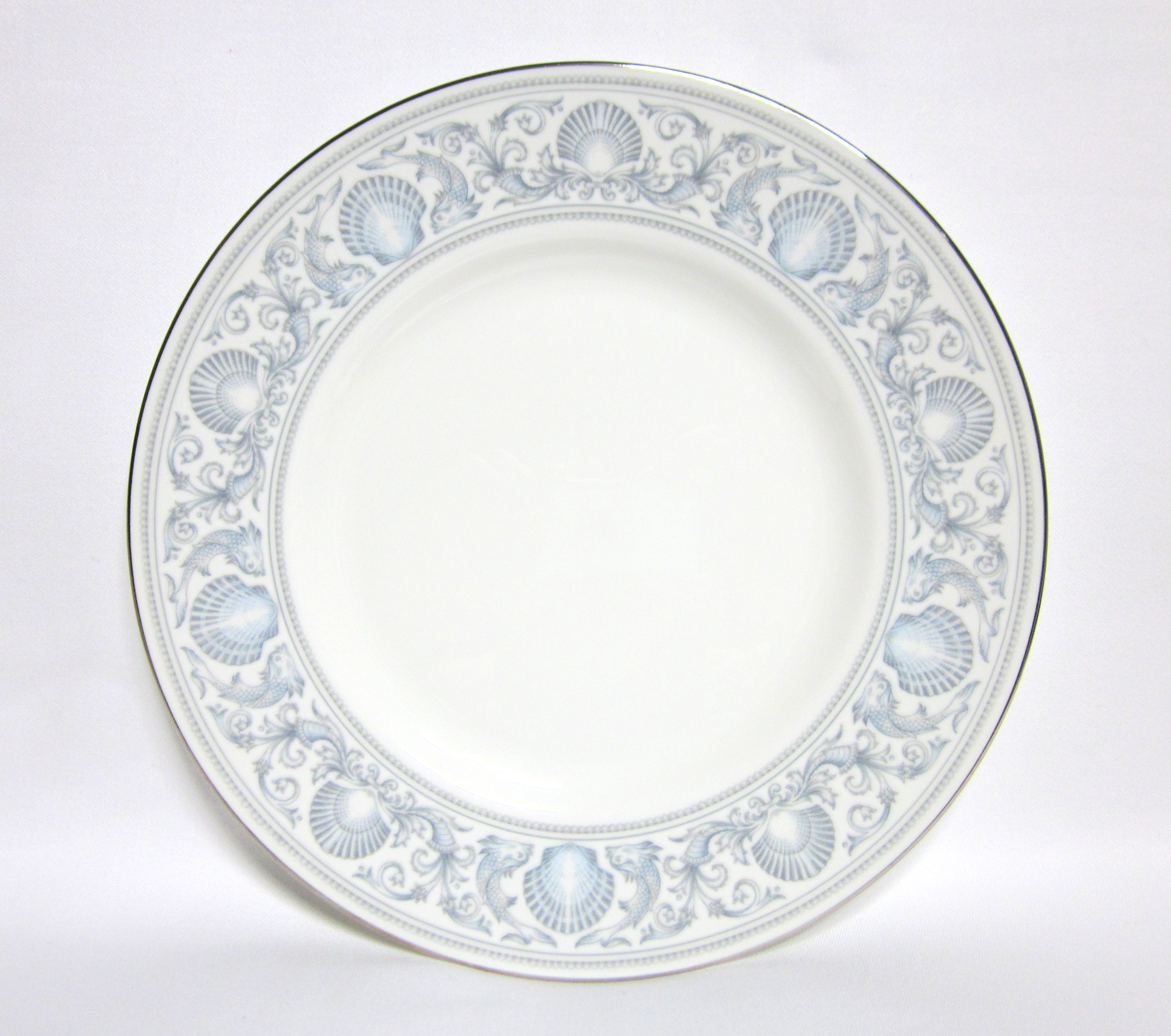 ウェッジウッド　ドルフィン　ホワイト　ディナープレート　23cm ウェッジウッド（Wedgwood）ドルフィンホワイト プレート