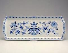 マイセン（Meissen）ブルーオニオン サンドイッチプレート【西洋